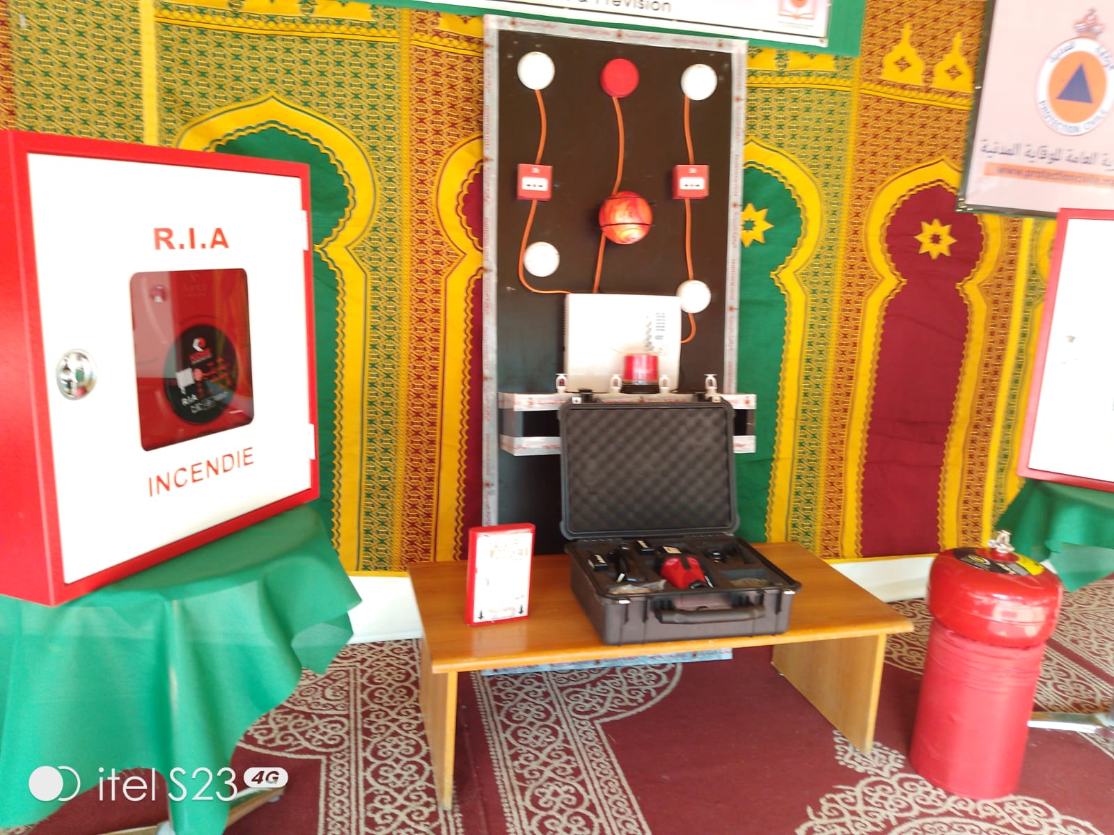 احتفال القيادة الإقليمية للوقاية المدنية بمكناس بيومها العالمي