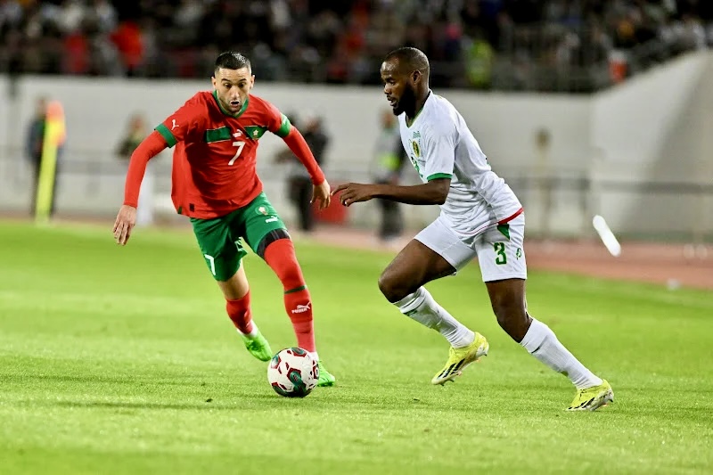 التعادل السلبي ينهي المبارة الودية التي جمعت بين المنتخب المغربي و نظيره الموريتاني التعادل السلبي ينهي المبارة الودية التي جمعت بين المنتخب المغربي و نظيره الموريتاني