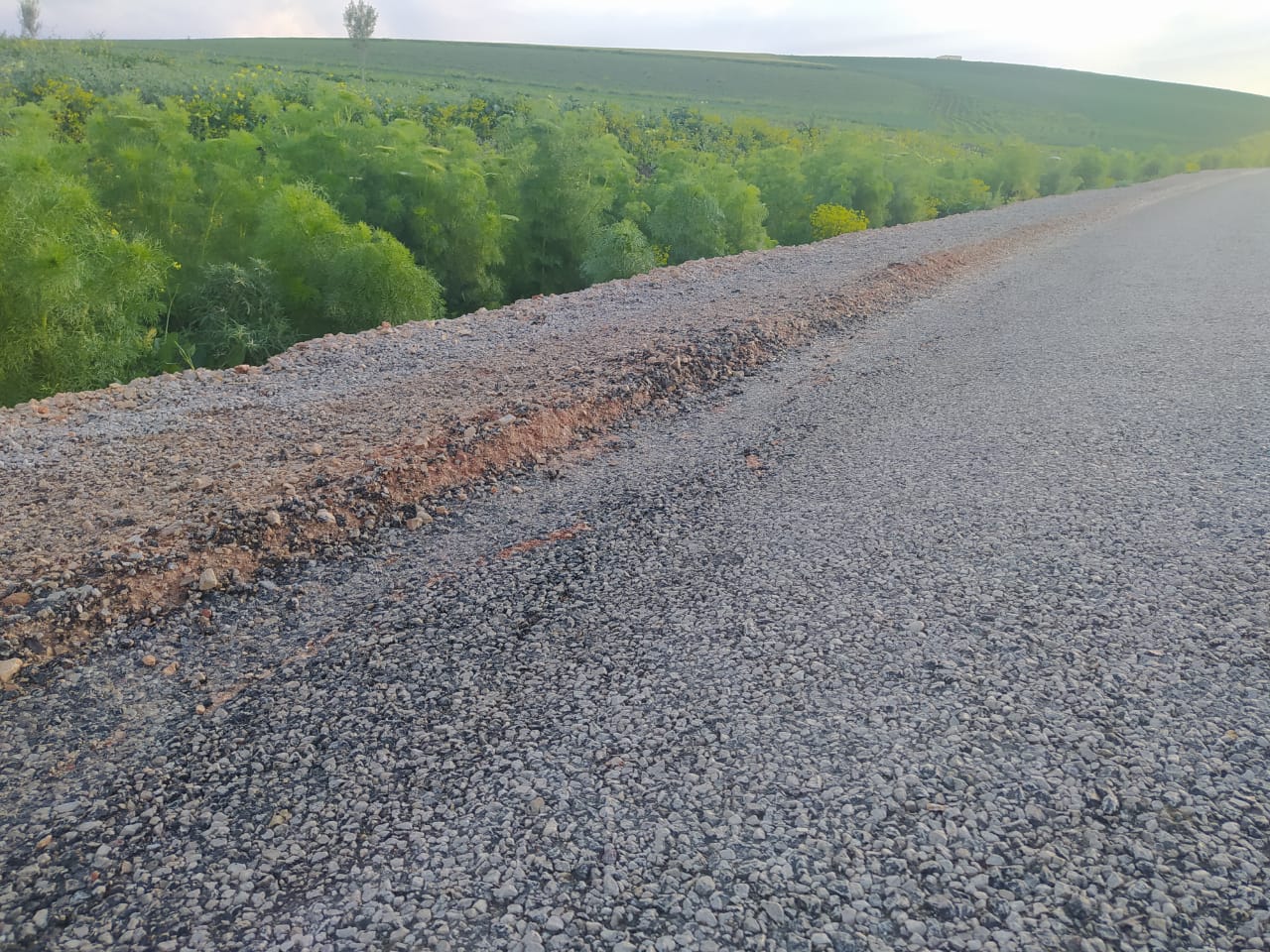 مكناس..ظهور عيوب بالطريق الإقليمية رقم 7022 بين عين كرمة وعين الجمعة