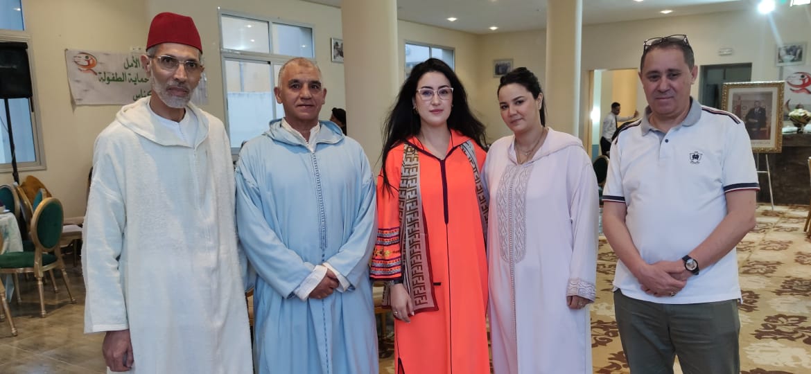 جمعية الامل لدعم مركز حماية الطفولة بمكناس تقيم حفل افطار لفائدة نزلاء المركز بحضور عامل عمالة مكناس