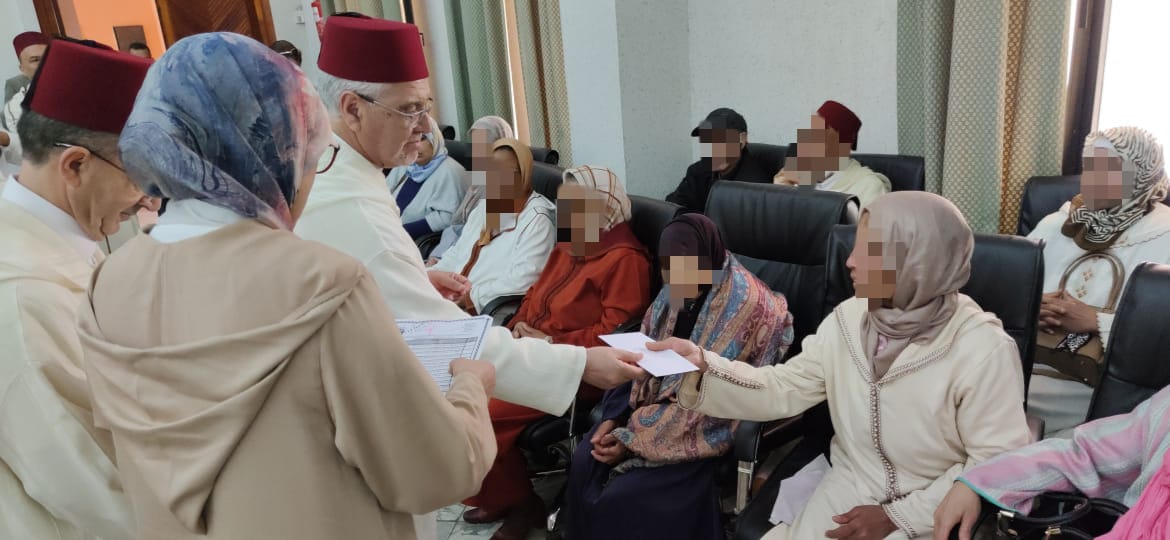 إحياء ذكرى الترحم السنوية على الأرواح المقدسة لأجداد سيدنا المنصور بالله هبة ملكية لشرفاء ومستضعفي الزوايا والأضرحة والمعوزين بالعاصمة الإسماعيلية مكناس إحياء ذكرى الترحم السنوية على الأرواح المقدسة لأجداد سيدنا المنصور بالله هبة ملكية لشرفاء ومستضعفي الزوايا والأضرحة والمعوزين بالعاصمة الإسماعيلية مكناس