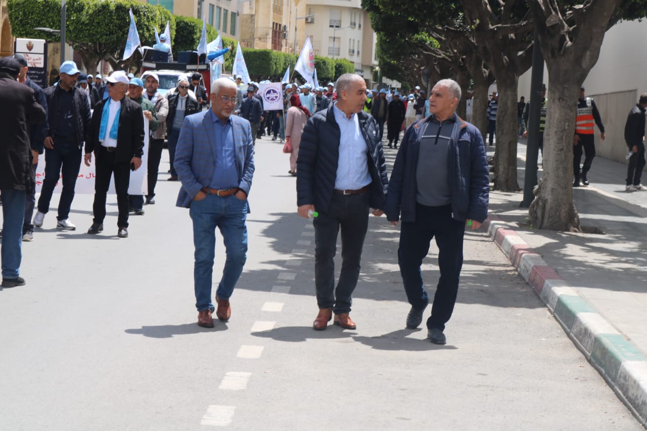 الاتحاد المغربي للشغل يخلد اليوم فاتح ماي بمكناس العيد الأممي للعاملات و العمال