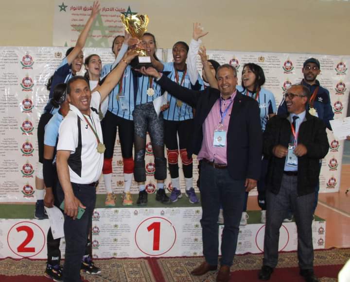 نهائيات البطولة الوطنية المدرسية للكرة الطائرة - ذكور - والبطولة الوطنية المدرسية لكرة اليد - إناث - فاس / مكناس نهائيات البطولة الوطنية المدرسية للكرة الطائرة - ذكور - والبطولة الوطنية المدرسية لكرة اليد - إناث - فاس / مكناس