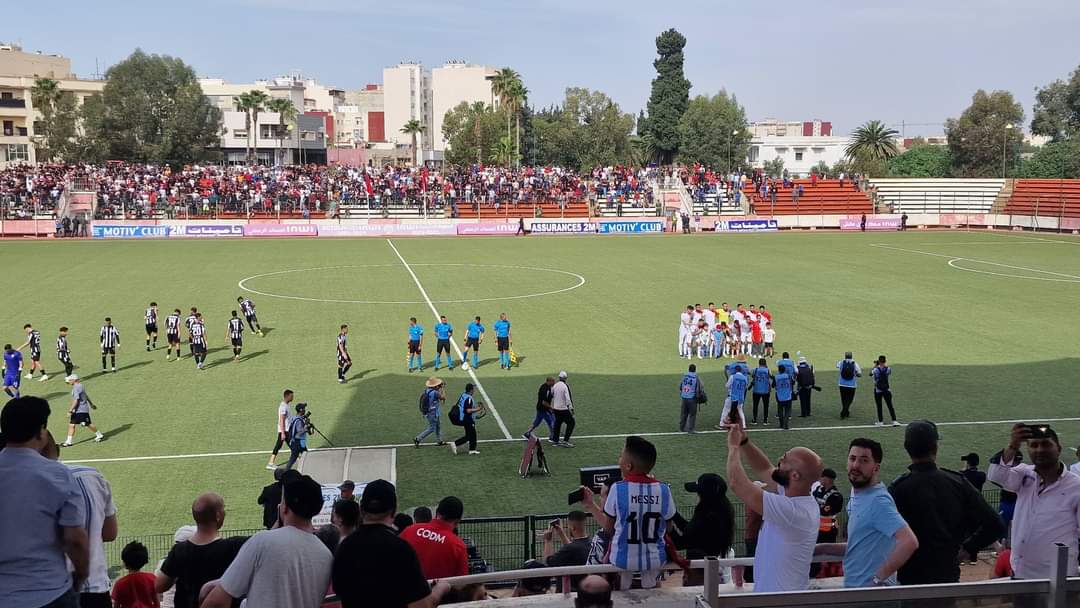 الكوديم يعود لسكة حصد الانتصارات أمام فريق وداد فاس.