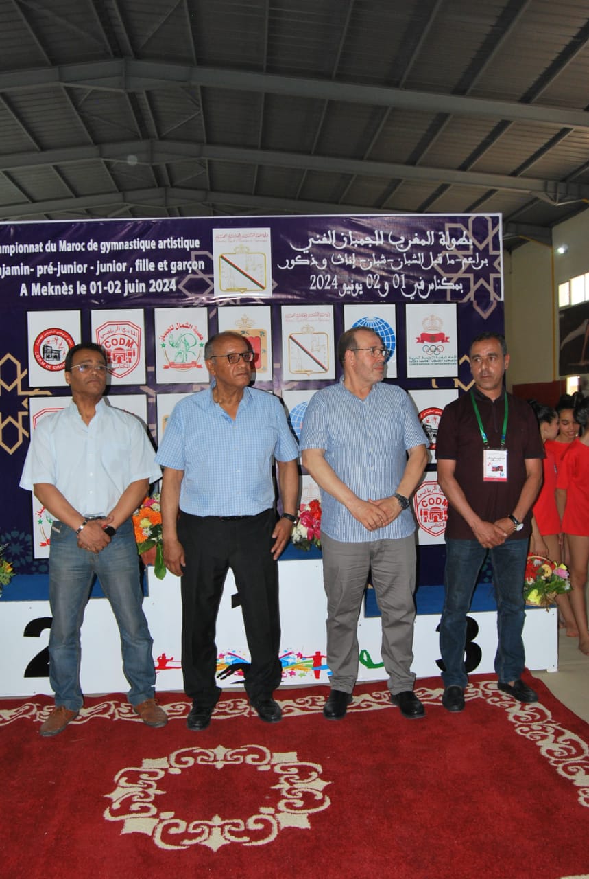 تحت إشراف الجامعة الملكية المغربية للجمباز نظم النادي الرياضي المكناسي للجمباز الفني بطولة المغرب في الجمباز فردي عام . للبراعم ما قبل الشبان و شبان إناث وذكور بمكناس . تحت إشراف الجامعة الملكية المغربية للجمباز نظم النادي الرياضي المكناسي للجمباز الفني بطولة المغرب في الجمباز فردي عام . للبراعم ما قبل الشبان و شبان إناث وذكور بمكناس .