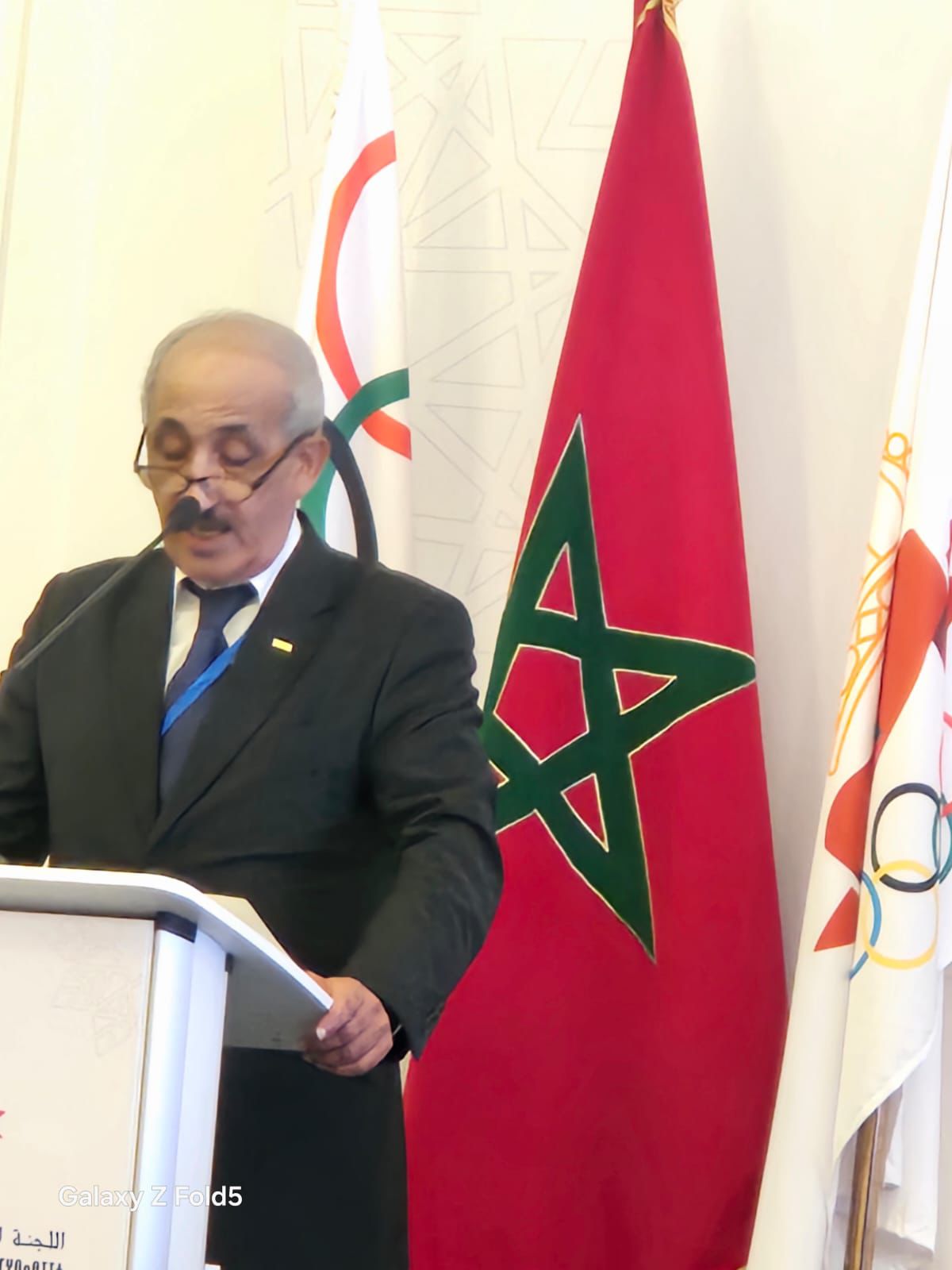 على هامش حفل تقديم الرياضيين المؤهلين لدورة الالعاب الاولمبية بباريس 2024 . على هامش حفل تقديم الرياضيين المؤهلين لدورة الالعاب الاولمبية بباريس 2024 .