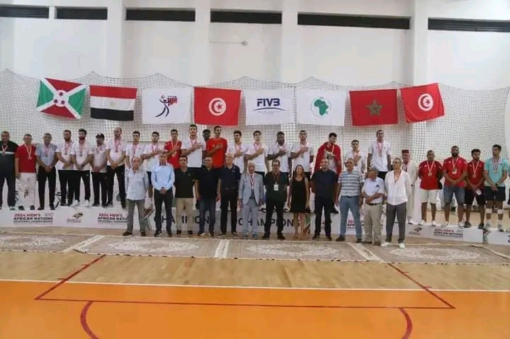 بطولة كأس إفريقيا للأمم للكرة الطائرة داخل القاعة لأقل من 20 سنة المقامة بتونس من 2 الى 12 غشت 2024 بطولة كأس إفريقيا للأمم للكرة الطائرة داخل القاعة لأقل من 20 سنة المقامة بتونس من 2 الى 12 غشت 2024