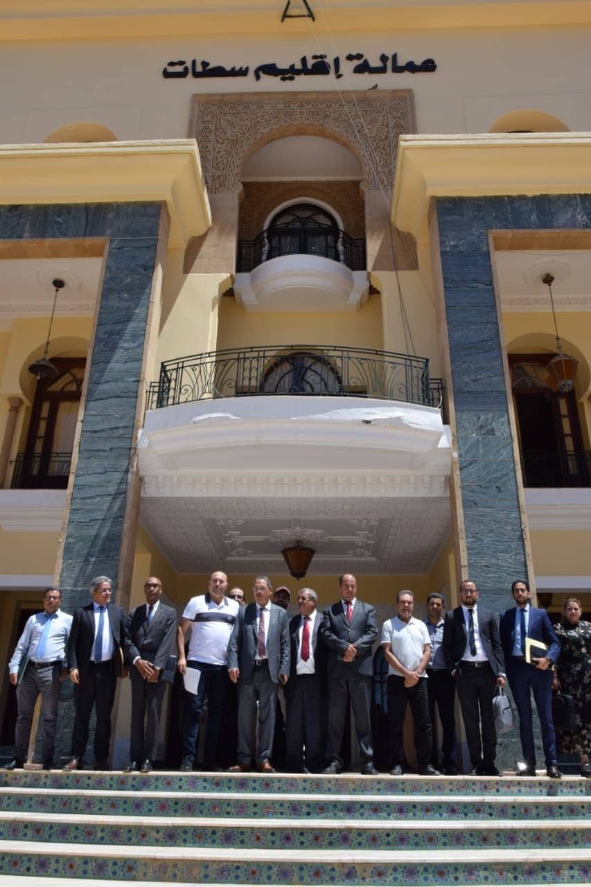 عمالة إقليم سطات تبسط أمام مهاجرين مغاربة عمالة إقليم سطات تبسط أمام مهاجرين مغاربة