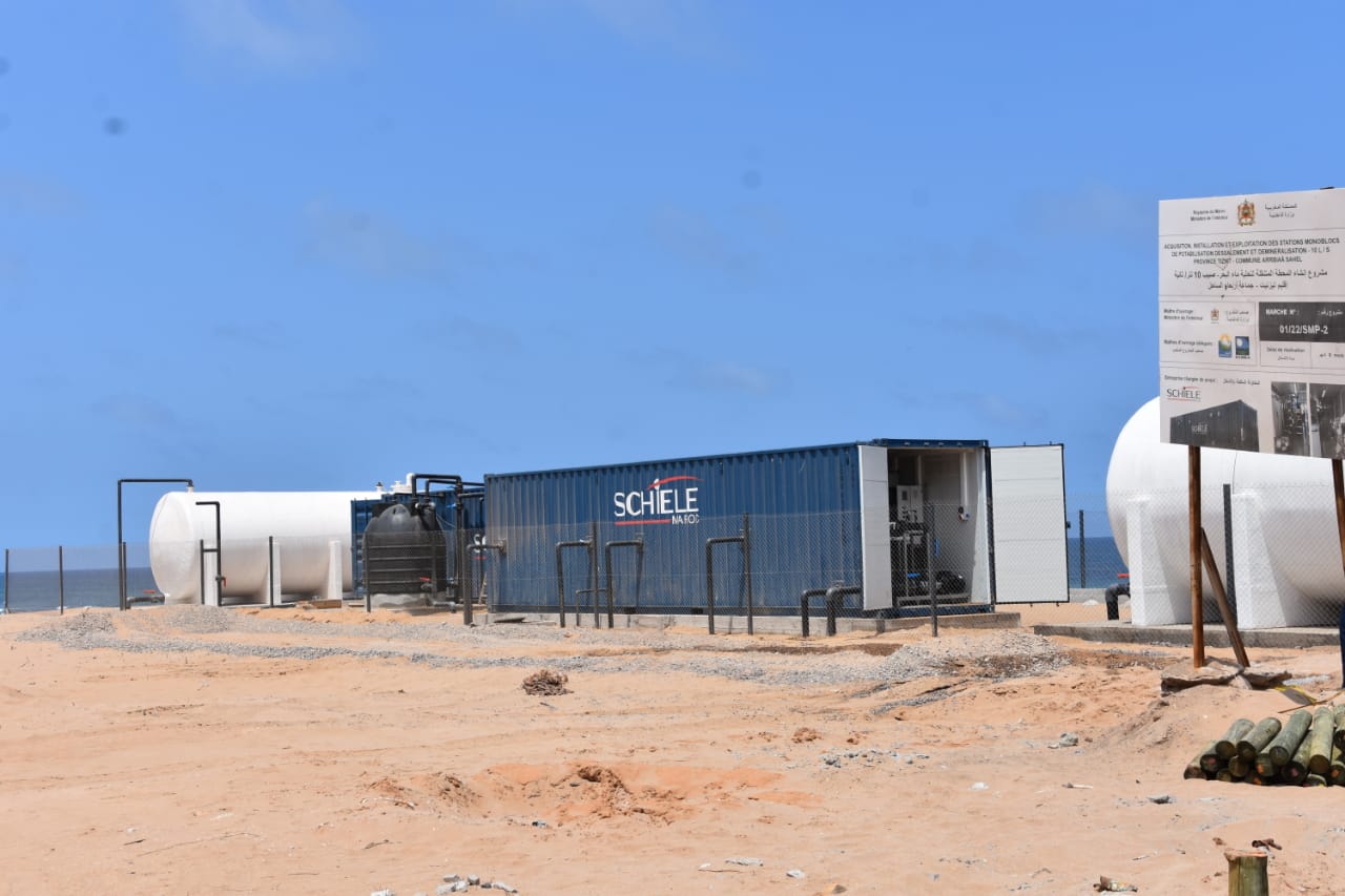 سوس ماسة.. الوحدات المتنقلة لتحلية مياه البحر، بديل مبتكر لمواجهة الإجهاد المائي سوس ماسة.. الوحدات المتنقلة لتحلية مياه البحر، بديل مبتكر لمواجهة الإجهاد المائي