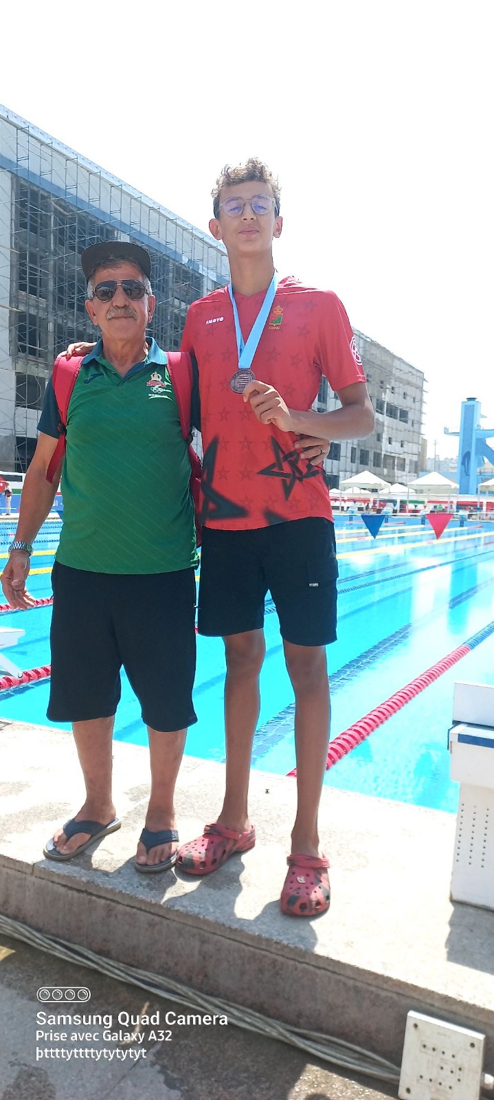 رئيس النادي المكناسي للسباحة يشيد بالمشاركة المشرفة لممثلي الكوديم  بالبطولة العربية بمصر