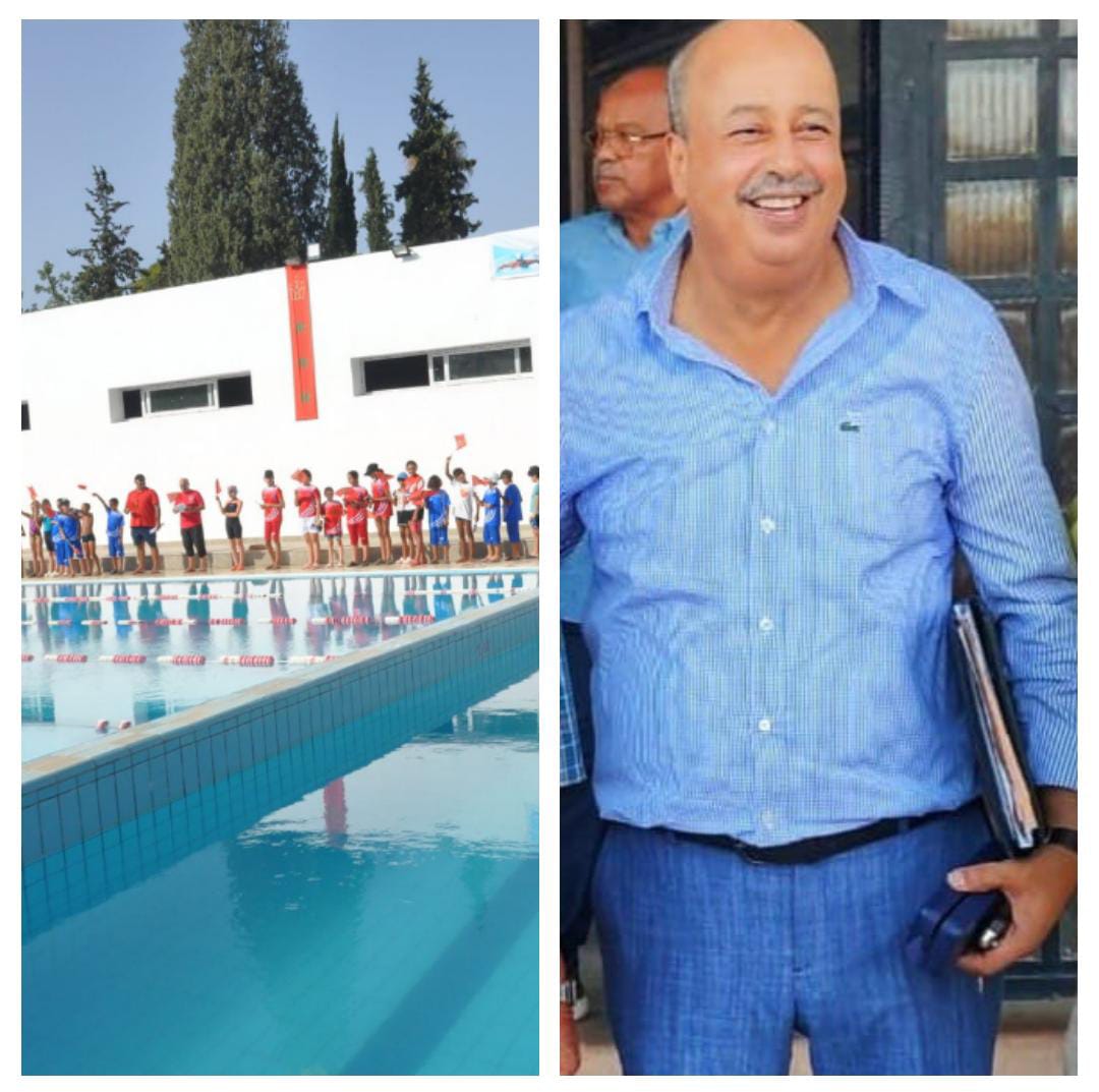 رئيس النادي المكناسي للسباحة يشيد بالمشاركة المشرفة لممثلي الكوديم  بالبطولة العربية بمصر