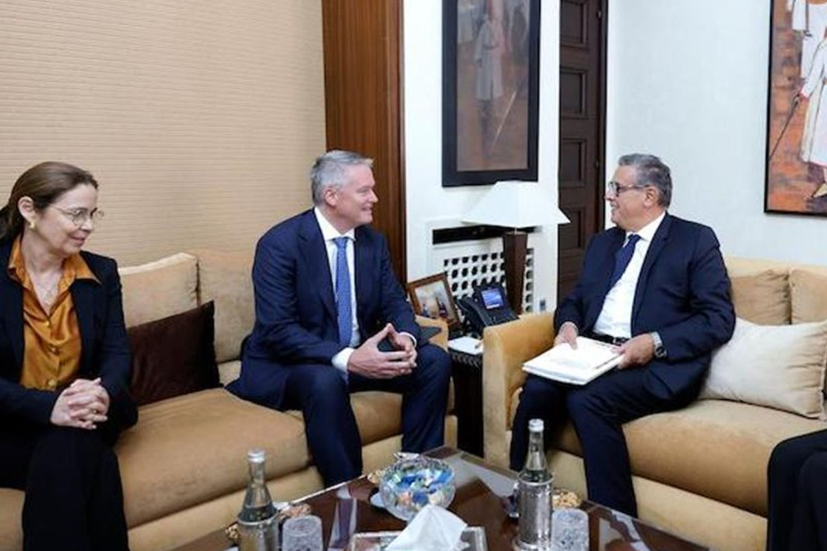 الرباط.. السيد أخنوش يتباحث مع الأمين العام لمنظمة التعاون والتنمية الاقتصادية الرباط.. السيد أخنوش يتباحث مع الأمين العام لمنظمة التعاون والتنمية الاقتصادية