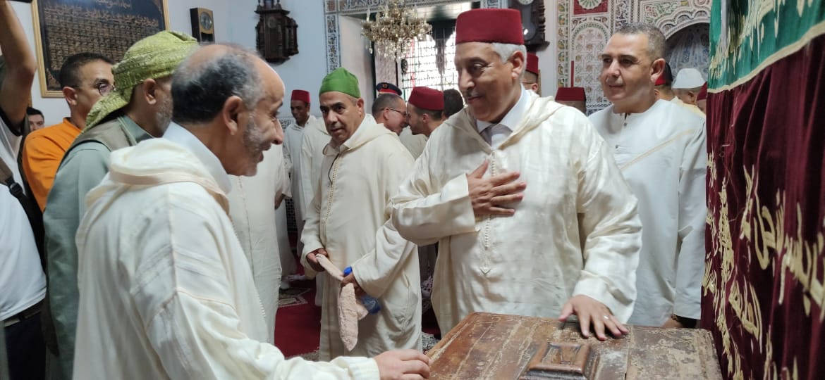 بمناسبة ذكرى المولد النبوي الشريف إحياء حفل ديني بضريح الشيخ الكامل بمكناس بمناسبة ذكرى المولد النبوي الشريف إحياء حفل ديني بضريح الشيخ الكامل بمكناس