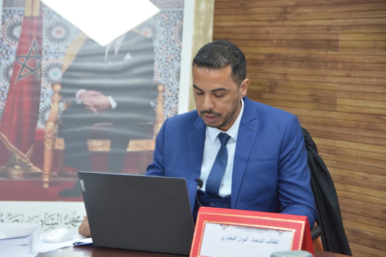 احتضان كلية الاداب والعلوم الانسانية بجامعة محمد الاول بوجدة نيل الاستاذ انور البخاري شهادة الدكتوراه حول تكوين التراث التقافي والتنمية بتقدير مشرف جدا مع التوصية بالنشر احتضان كلية الاداب والعلوم الانسانية بجامعة محمد الاول بوجدة نيل الاستاذ انور البخاري شهادة الدكتوراه حول تكوين التراث التقافي والتنمية بتقدير مشرف جدا مع التوصية بالنشر