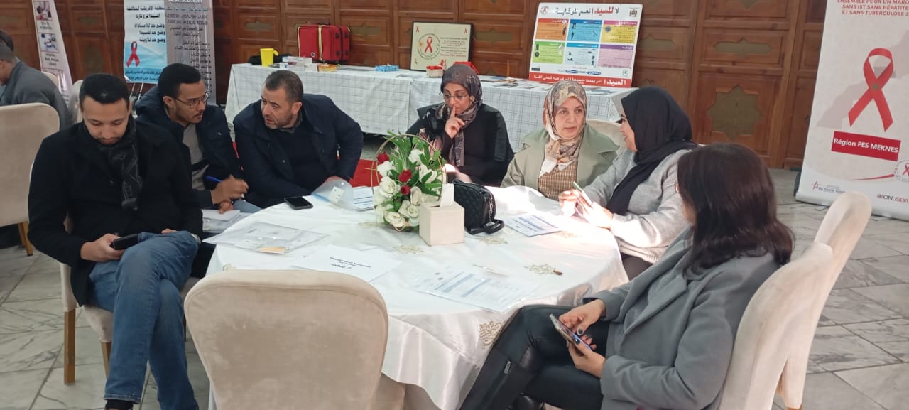 أطباء واطر صحية يرفعون بمكناس تحدي جهة فاس مكناس بدون سيدا وبدون أمراض منقولة جنسيا ....في افق 2030 أطباء واطر صحية يرفعون بمكناس تحدي جهة فاس مكناس بدون سيدا وبدون أمراض منقولة جنسيا ....في افق 2030