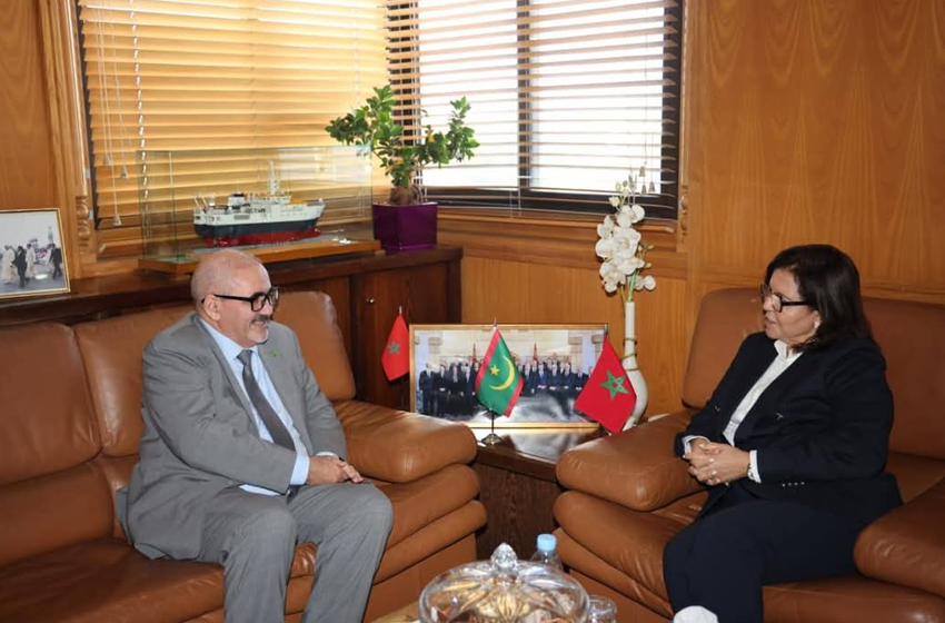 تعزيز التعاون في مجال الصيد البحري محور مباحثات مغربية-موريتانية تعزيز التعاون في مجال الصيد البحري محور مباحثات مغربية-موريتانية