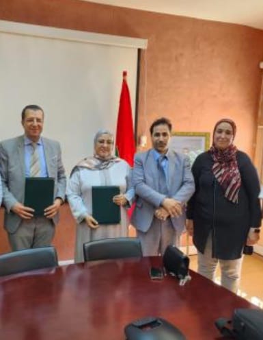 مؤسسة الحسن الثاني للنهوض بالأعمال الاجتماعية لموظفي الصحة تنسق مع جمعية متقاعدي الصحة بمكناس حول الإسهام في مشروع إبرام اتفاقيات شراكة مع المؤسسات الصحية الخاصة مؤسسة الحسن الثاني للنهوض بالأعمال الاجتماعية لموظفي الصحة تنسق مع جمعية متقاعدي الصحة بمكناس حول الإسهام في مشروع إبرام اتفاقيات شراكة مع المؤسسات الصحية الخاصة