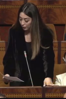 البرلمانية الطاهري ،تسائل وزير الصحة حول غياب أطباء تخصص الأطفال بمستشفى الام والطفل بانيو بمكناس