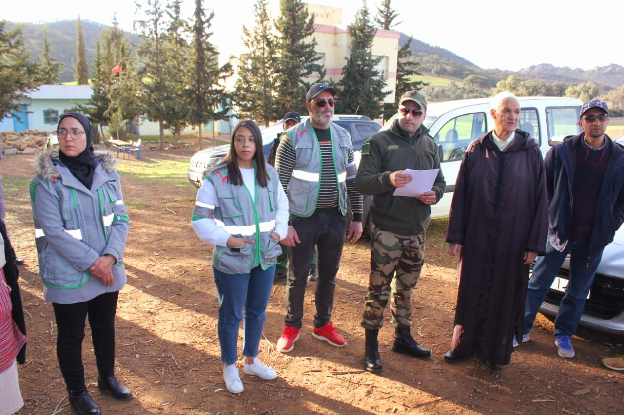 مساعدات تصل المتضررين من موجة البرد بقيادة تيداس إقليم الخميسات مساعدات تصل المتضررين من موجة البرد بقيادة تيداس إقليم الخميسات