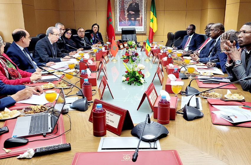 رئيس النيابة العامة يستقبل الرئيس الأول للمحكمة العليا السنغالية رئيس النيابة العامة يستقبل الرئيس الأول للمحكمة العليا السنغالية