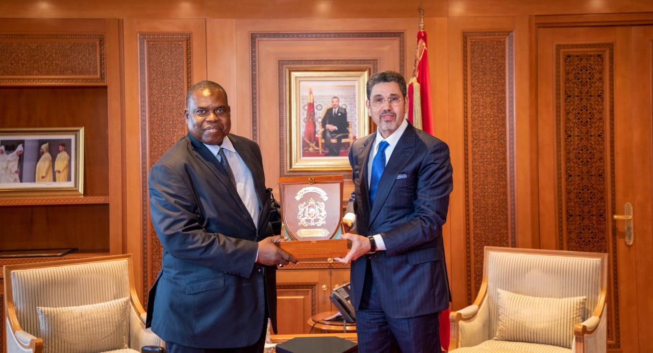 السيد عبد النباوي يتباحث مع الرئيس الأول للمحكمة العليا بجمهورية السنغال السيد عبد النباوي يتباحث مع الرئيس الأول للمحكمة العليا بجمهورية السنغال