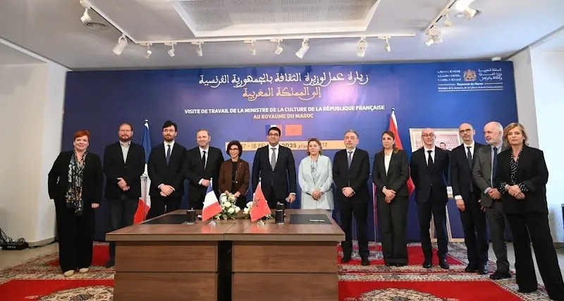 10 اتفاقيات بين المغرب وفرنسا  في التراث والأرشيف والإعلام والسينما