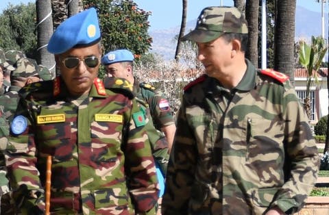 الفريق أول، المفتش العام للقوات المسلحة الملكية يستقبل بأكادير قائد قوة البعثة الأممية بالأقاليم الجنوبية للمملكة