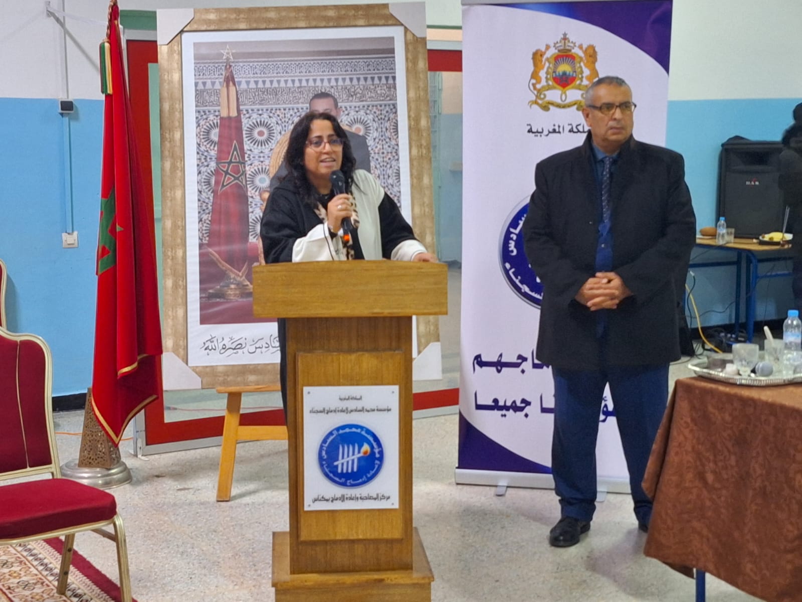 مؤسسة محمد السادس لإعادة إدماج السجناء تنظم أمسية رمضانية للاحتفال باليوم العالمي للمرأة مع نزيلات السجن المحلي تولال 2 بمكناس(بلاغ صحفي) مؤسسة محمد السادس لإعادة إدماج السجناء تنظم أمسية رمضانية للاحتفال باليوم العالمي للمرأة مع نزيلات السجن المحلي تولال 2 بمكناس(بلاغ صحفي)