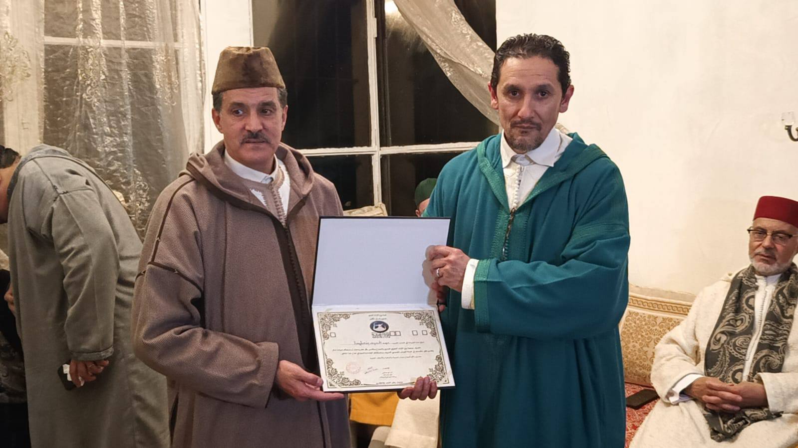 جمعية روح التراث الصوفي للمديح والسماع بمكناس تنظم  الدورة السابعة من ملتقى مولاي أحمد الموقيت الشبيهي