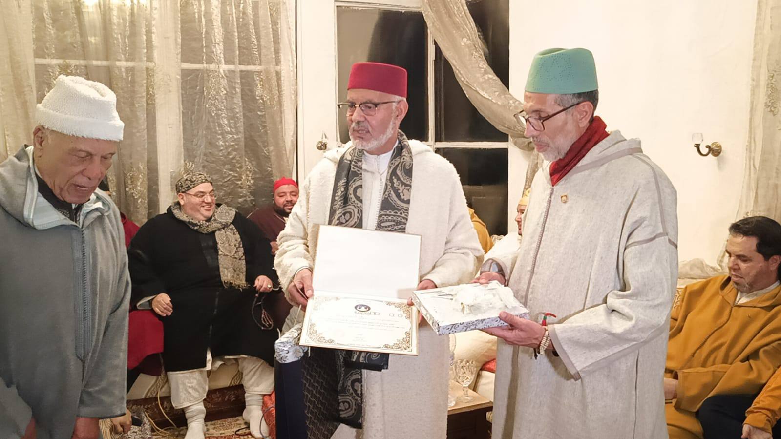 جمعية روح التراث الصوفي للمديح والسماع بمكناس تنظم  الدورة السابعة من ملتقى مولاي أحمد الموقيت الشبيهي