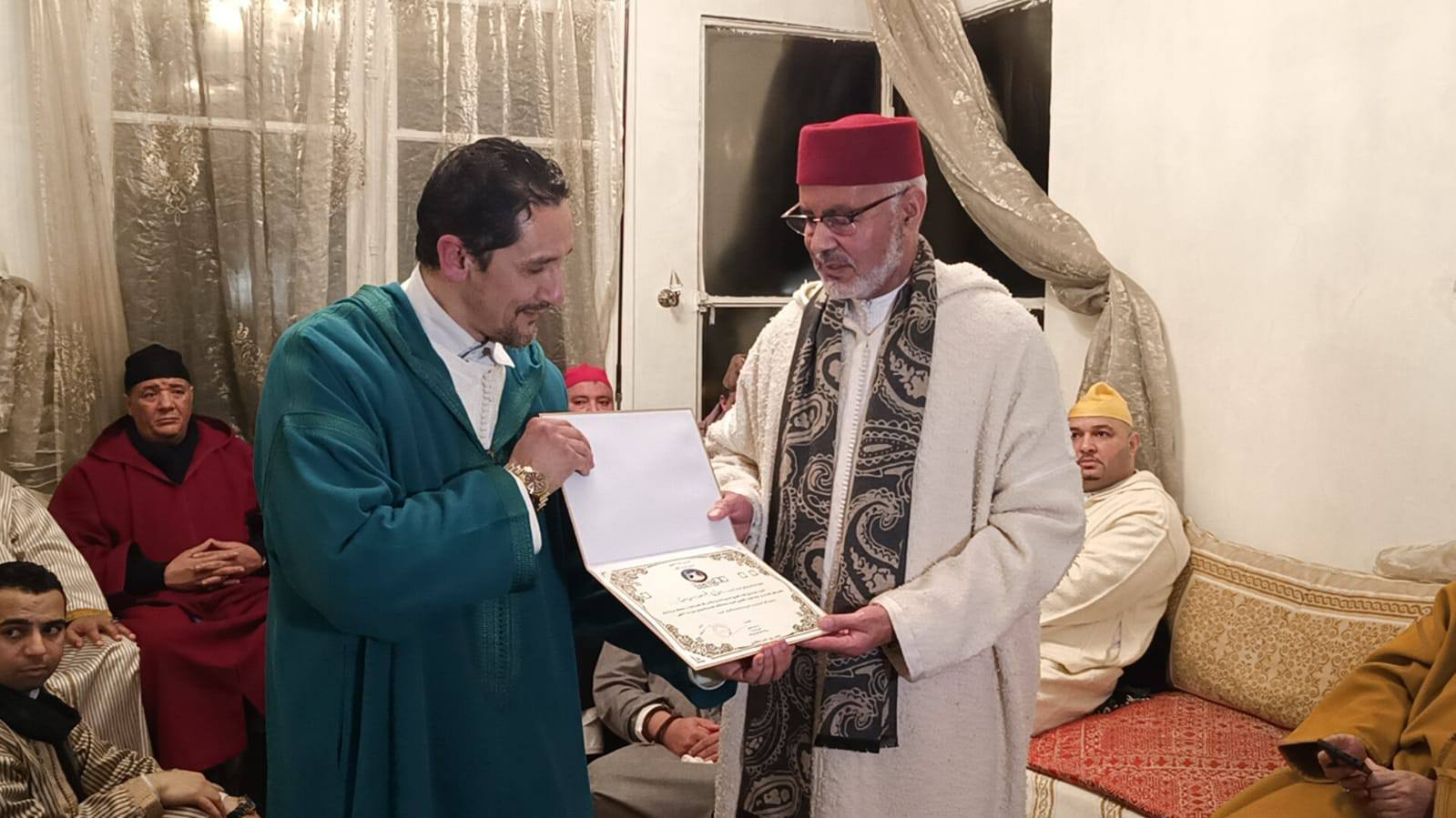 جمعية روح التراث الصوفي للمديح والسماع بمكناس تنظم  الدورة السابعة من ملتقى مولاي أحمد الموقيت الشبيهي