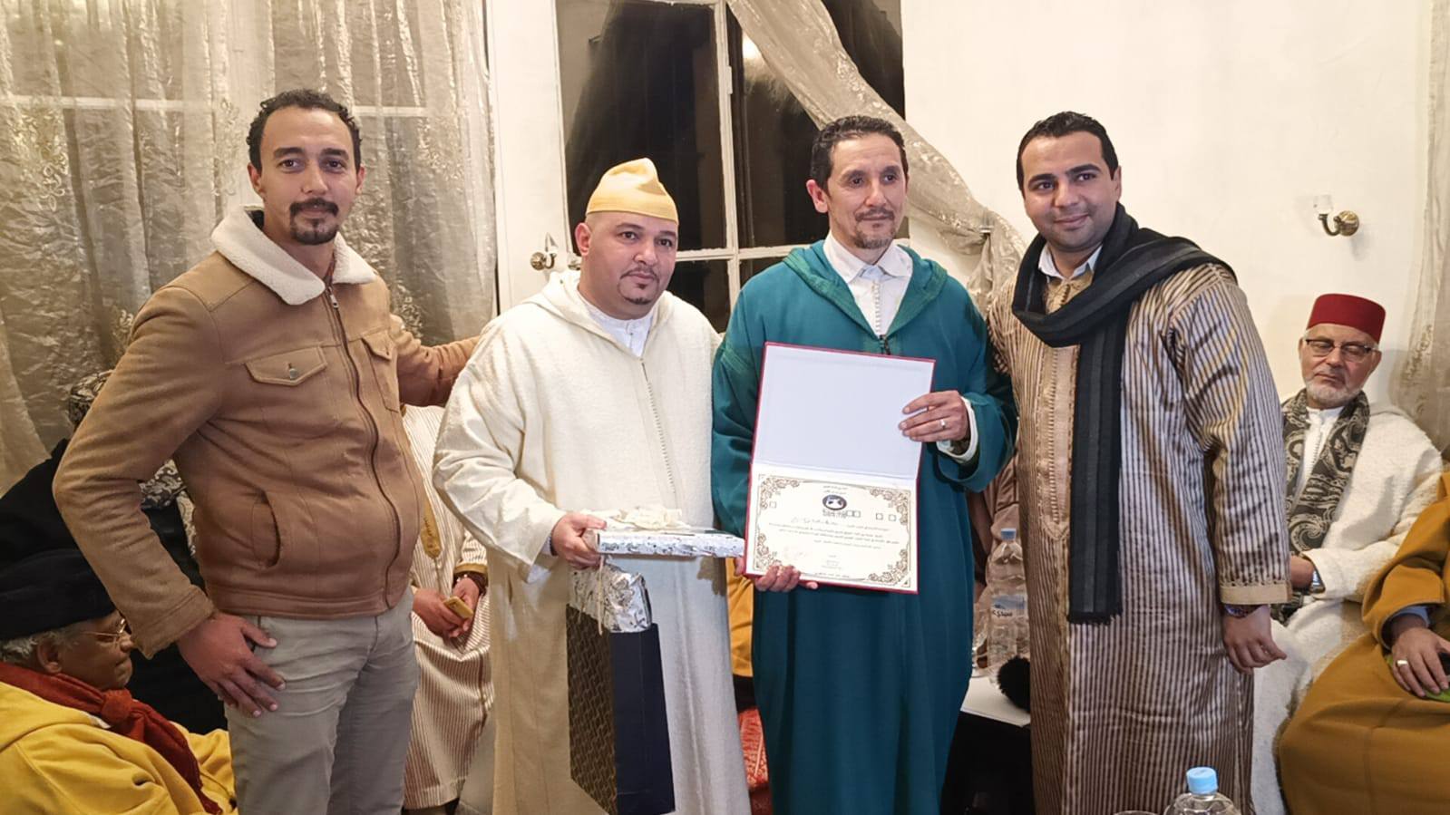 جمعية روح التراث الصوفي للمديح والسماع بمكناس تنظم  الدورة السابعة من ملتقى مولاي أحمد الموقيت الشبيهي