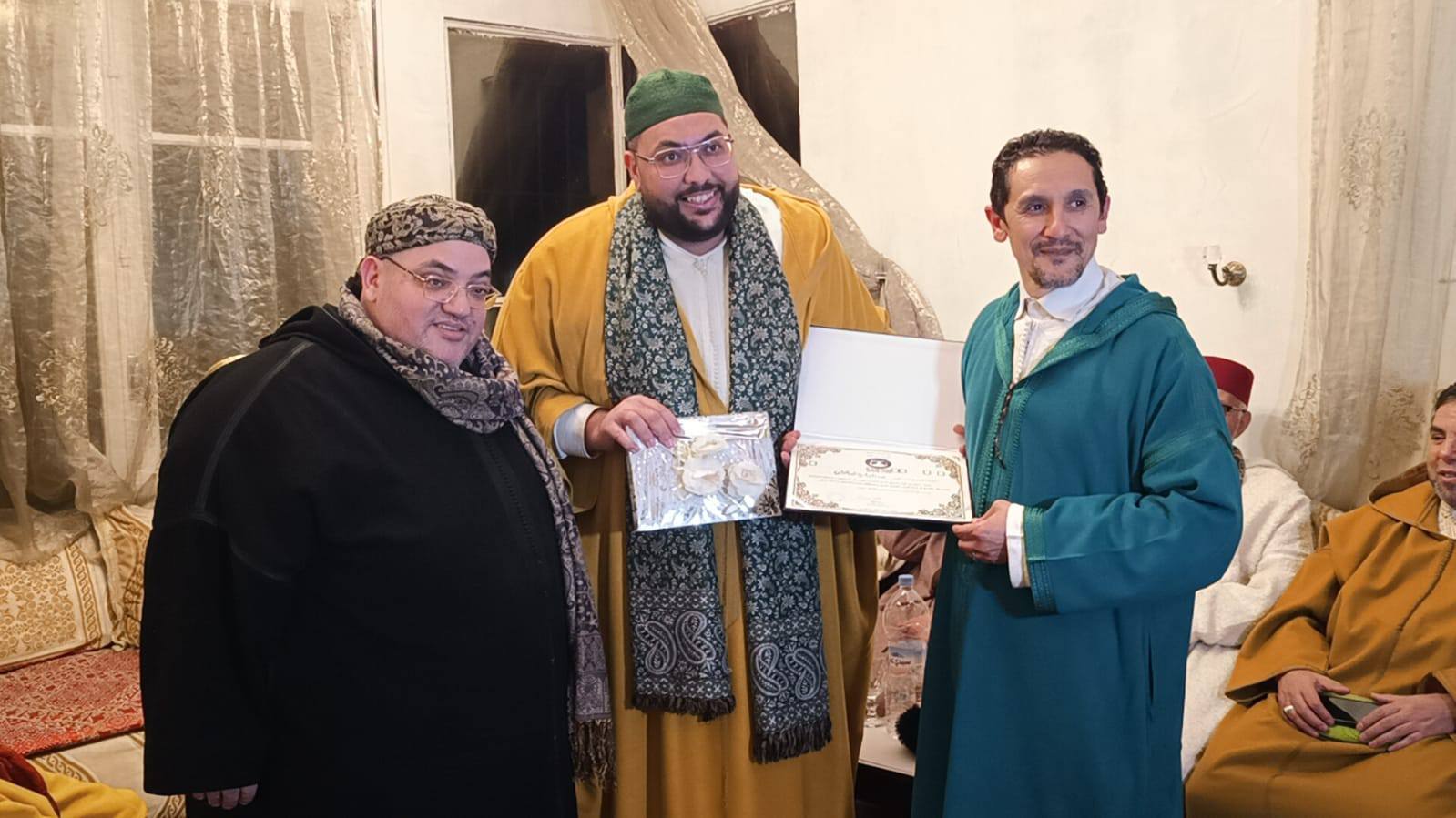 جمعية روح التراث الصوفي للمديح والسماع بمكناس تنظم  الدورة السابعة من ملتقى مولاي أحمد الموقيت الشبيهي