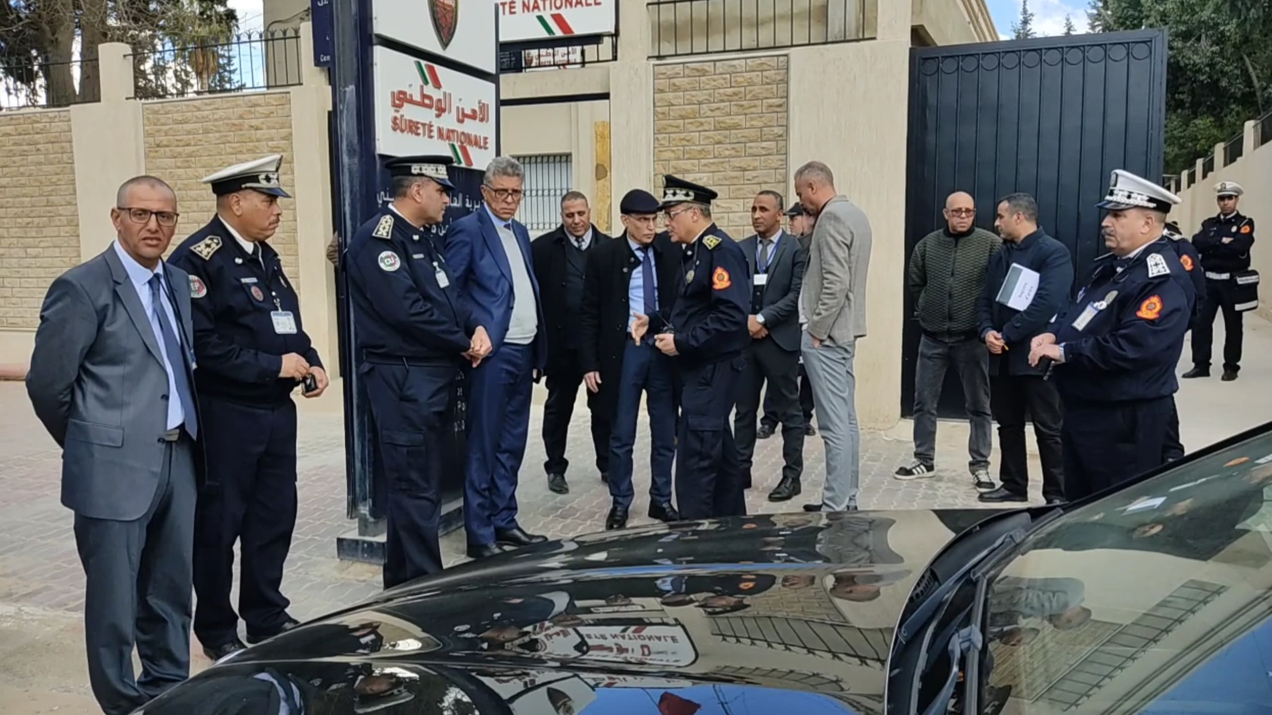 زيارة مباركة للسيد والي ولاية الأمن الوطني بمكناس ونائبه لويسلان بعد زوال يومه الاثتين 17 مارس زيارة مباركة للسيد والي ولاية الأمن الوطني بمكناس ونائبه لويسلان بعد زوال يومه الاثتين 17 مارس