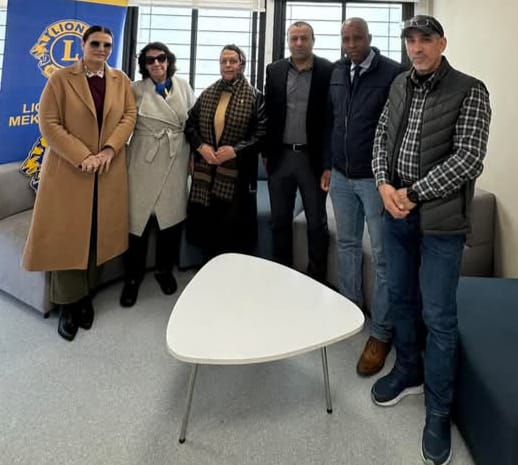 نادي ليونس كلوب السلام مكناس Lions Club Meknès SALAM يواصل انخراطه في دعم القطاع الصحي