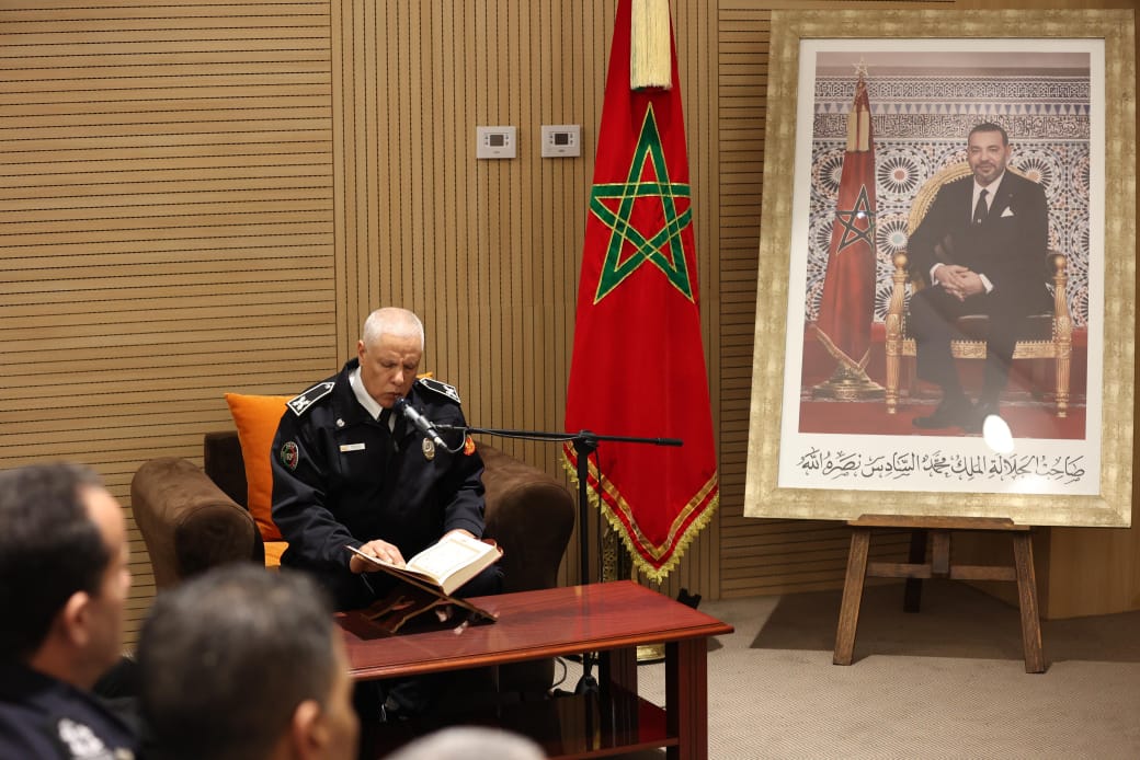 مسابقة في تجويد القرآن الكريم نظمها المعهد الملكي للشرطة بالقنيطرة