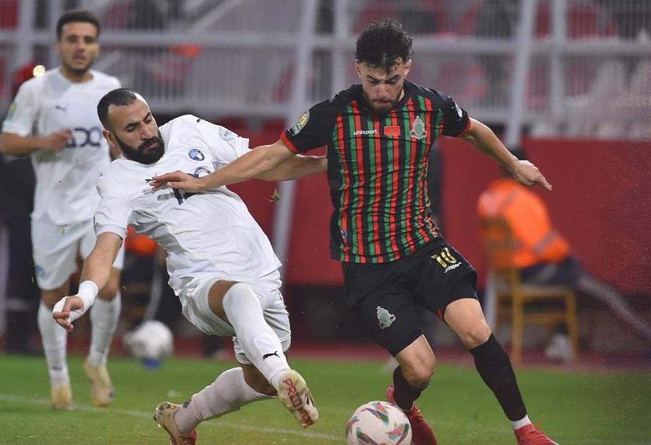 الجيش الملكي يودع دوري أبطال أفريقيا من ربع النهائي رغم فوزه على بيراميدز