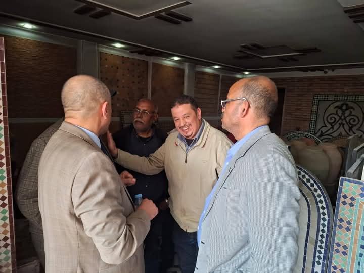 وفد من غرفة الصناعة التقليدية لجهة فاس مكناس يقوم بزيارة عمل للحي الحرفي الرميكة قصد للإطلاع على مختلف الورشات وفد من غرفة الصناعة التقليدية لجهة فاس مكناس يقوم بزيارة عمل للحي الحرفي الرميكة قصد للإطلاع على مختلف الورشات