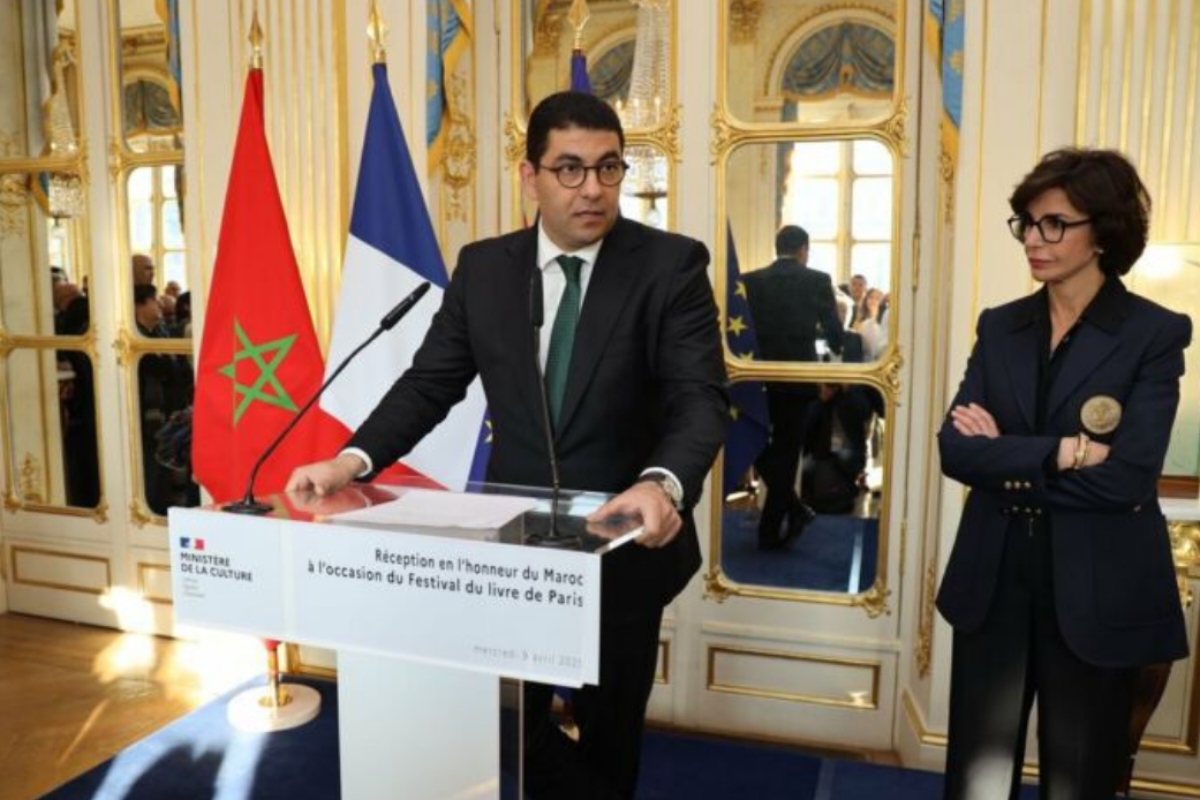 افتتاح مهرجان باريس للكتاب 2025.. السيد بنسعيد “فخور” باختيار المغرب كضيف شرف افتتاح مهرجان باريس للكتاب 2025.. السيد بنسعيد “فخور” باختيار المغرب كضيف شرف