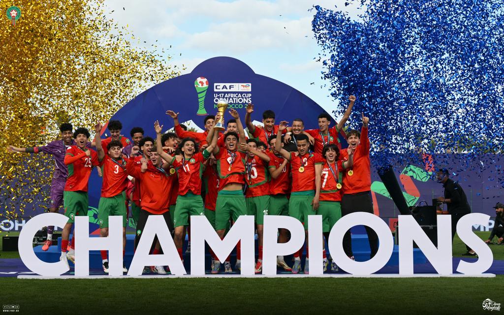 كأس إفريقيا للأمم لكرة القدم 2025 لأقل من 17 سنة.. المنتخب الوطني يظفر باللقب كأس إفريقيا للأمم لكرة القدم 2025 لأقل من 17 سنة.. المنتخب الوطني يظفر باللقب