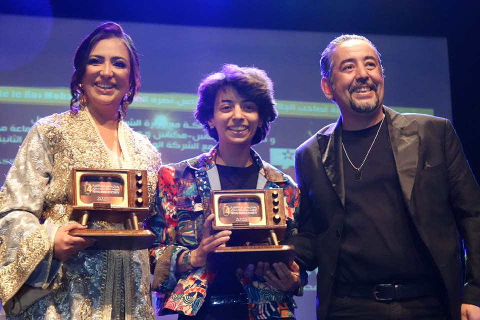 في نسخة ناجحة إسدال الستار على الدورة 14 من مهرجان مكناس للدراما والتلفزيون: تألق درامي وتكريم للإبداع المغربي تتويجات واعترافات بابداع فني واعد في نسخة ناجحة إسدال الستار على الدورة 14 من مهرجان مكناس للدراما والتلفزيون: تألق درامي وتكريم للإبداع المغربي تتويجات واعترافات بابداع فني واعد