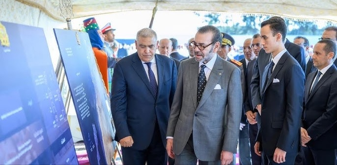 جلالة الملك يعطي انطلاقة إحداث منصة المخزون والاحتياطات الأولية لجهة الرباط- سلا- القنيطرة، تجسيد للنموذج المغربي في الصمود في مواجهة الكوارث