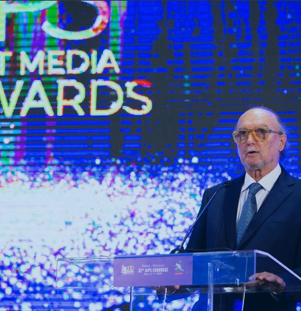 رسالة شكر من رئيس الإتحاد الدولي للصحافة الرياضية إلى صاحب الجلالة الملك محمد السادس