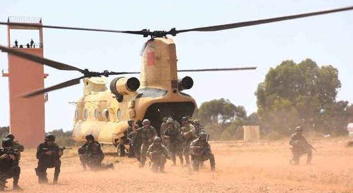 مصب واد درعة بطانطان: مناورات عسكرية مغربية أمريكية واسعة النطاق في ختام تمرين “الأسد الإفريقي2025” مصب واد درعة بطانطان: مناورات عسكرية مغربية أمريكية واسعة النطاق في ختام تمرين “الأسد الإفريقي2025”