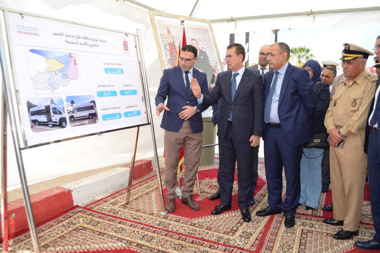 حافلات جديدة لتعزيز خدمات تصفية الدم بإقليم الحسيمة