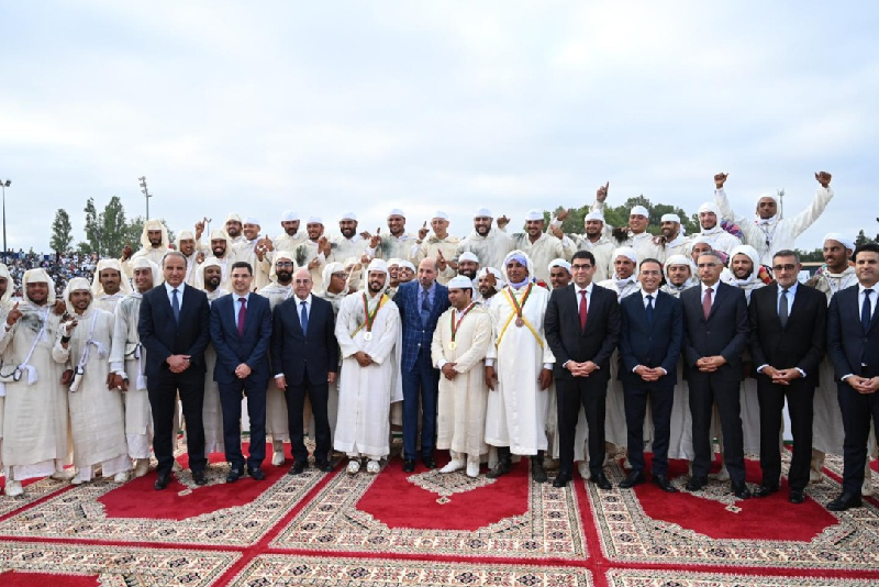 جائزة الحسن الثاني الـ24 لفنون الفروسية التقليدية (فئة الكبار).. سربة المقدم رشيد سيكاس من برشيد تحرز اللقب 