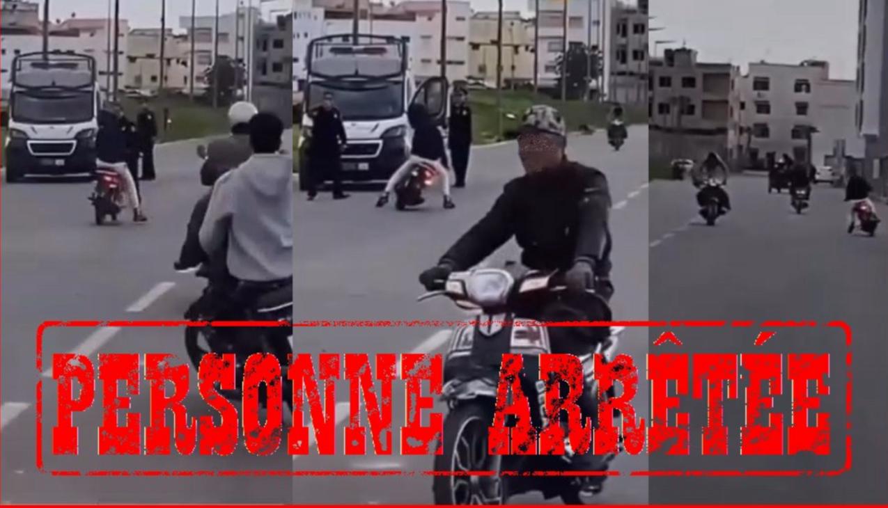 توقيف ستة أشخاص من بينهم ثلاثة قاصرين بسبب السياقة الاستعراضية و تهديد سلامة مستعملي الطريق بسلا 