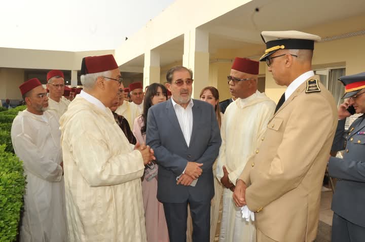 زيارة السيد عامل عمالة مكناس مباشرة بعد صلاة عيد الاضحى مؤسسة الرعاية الاجتماعية للمسنين