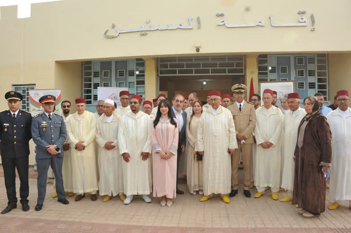زيارة السيد عامل عمالة مكناس مباشرة بعد صلاة عيد الاضحى مؤسسة الرعاية الاجتماعية للمسنين
