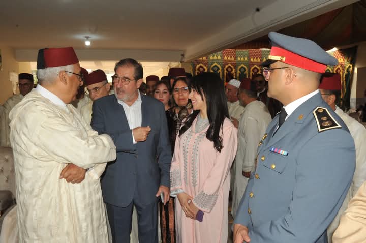 زيارة السيد عامل عمالة مكناس مباشرة بعد صلاة عيد الاضحى مؤسسة الرعاية الاجتماعية للمسنين